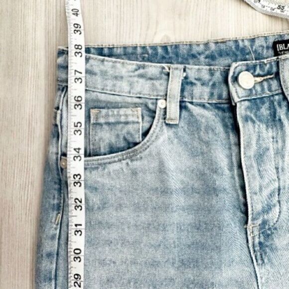Blank NYC The Madison Crop High Rise Denim‎ Jeans Blue Size 24 - Picture 8 of 11